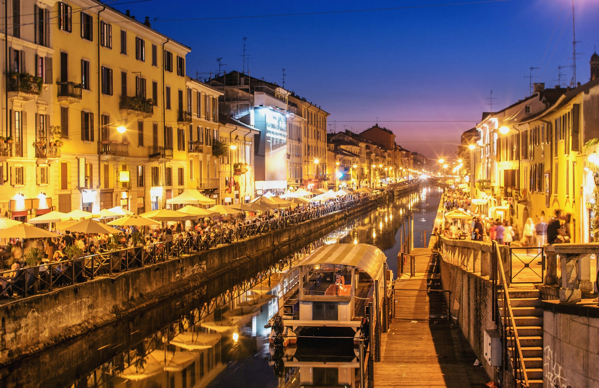 Milan's vibrant Navigli area