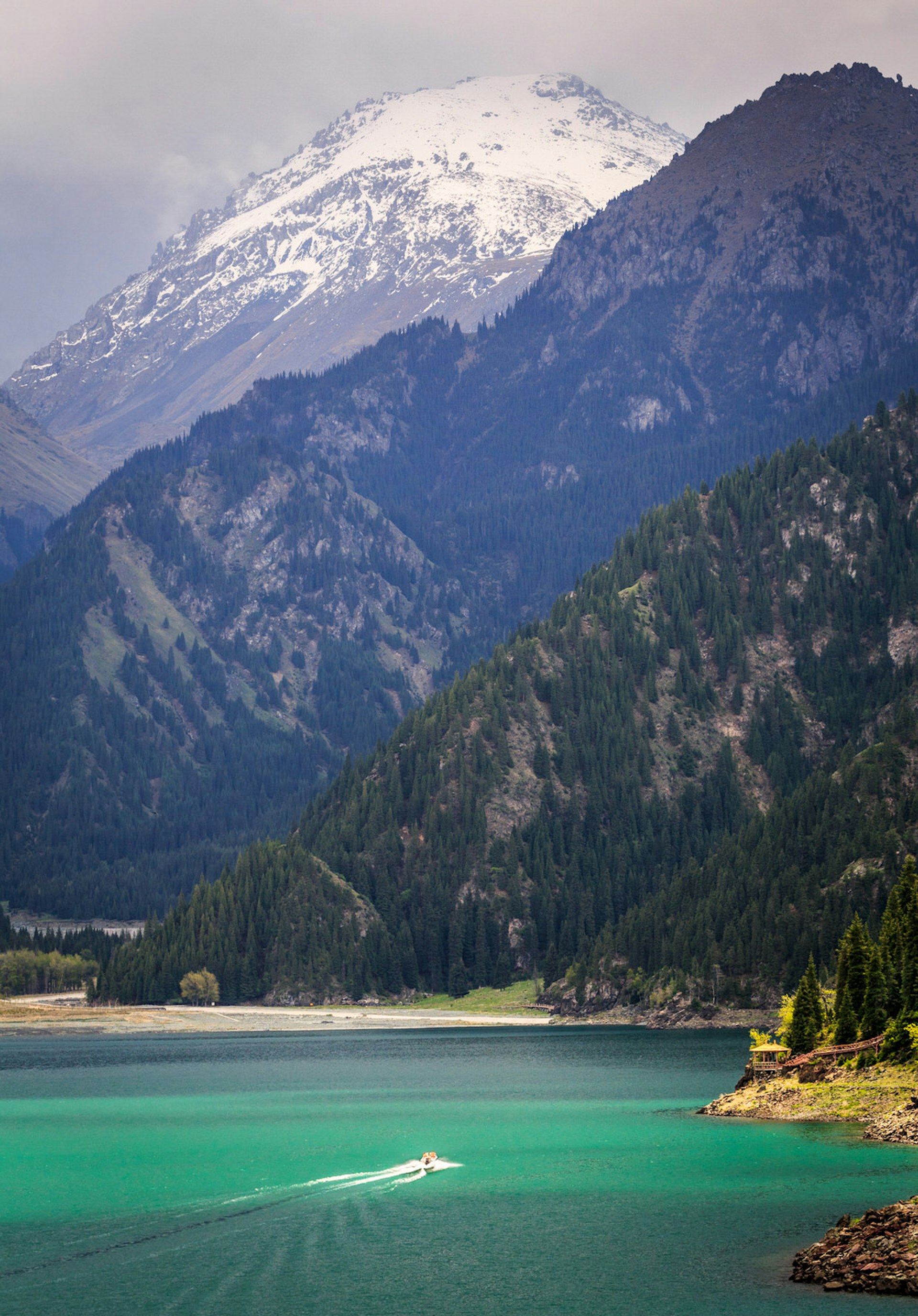 A heavenly blue disc: Tianchi Lake © Feng Wei Photography / Getty