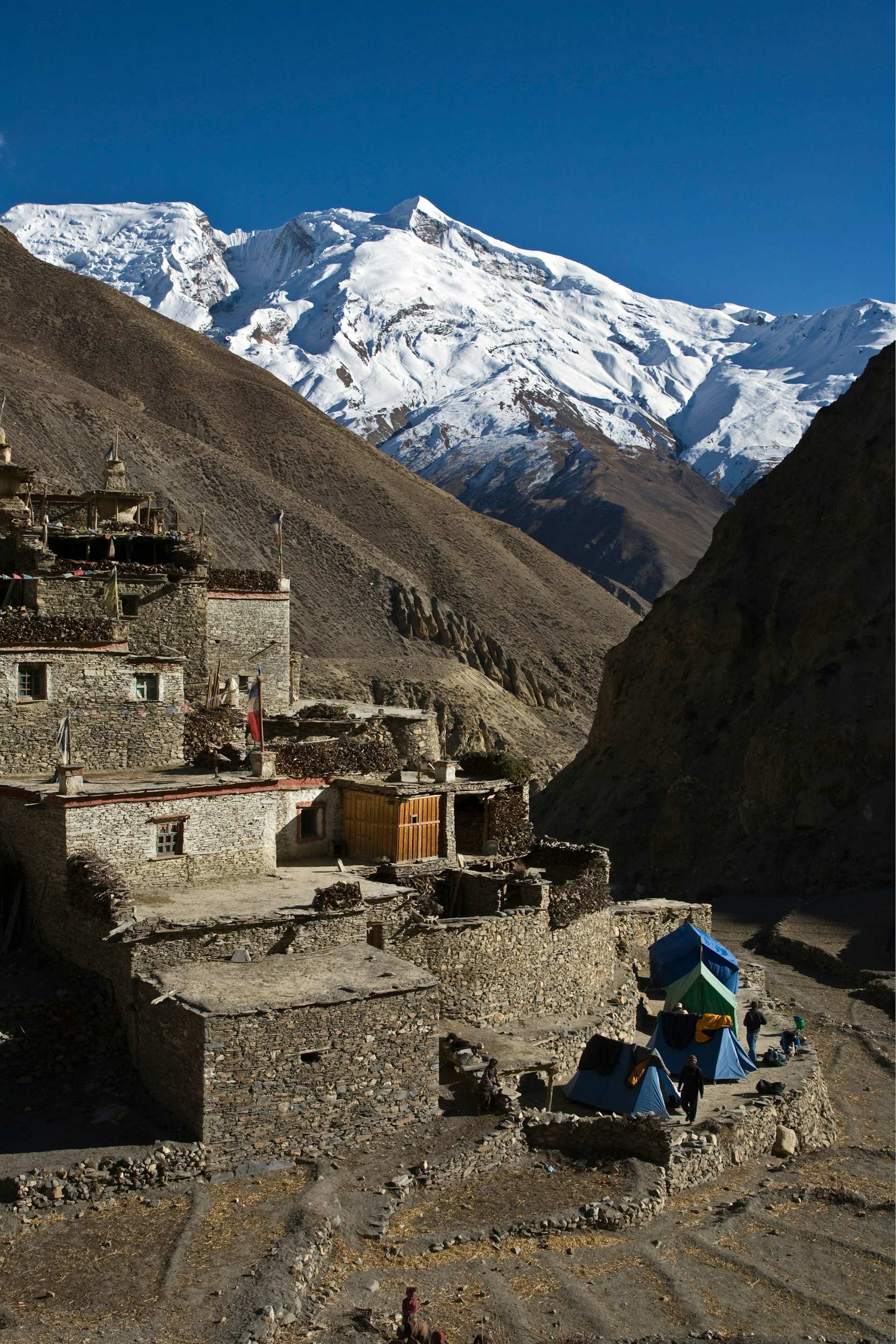 Stone houses in Phu village