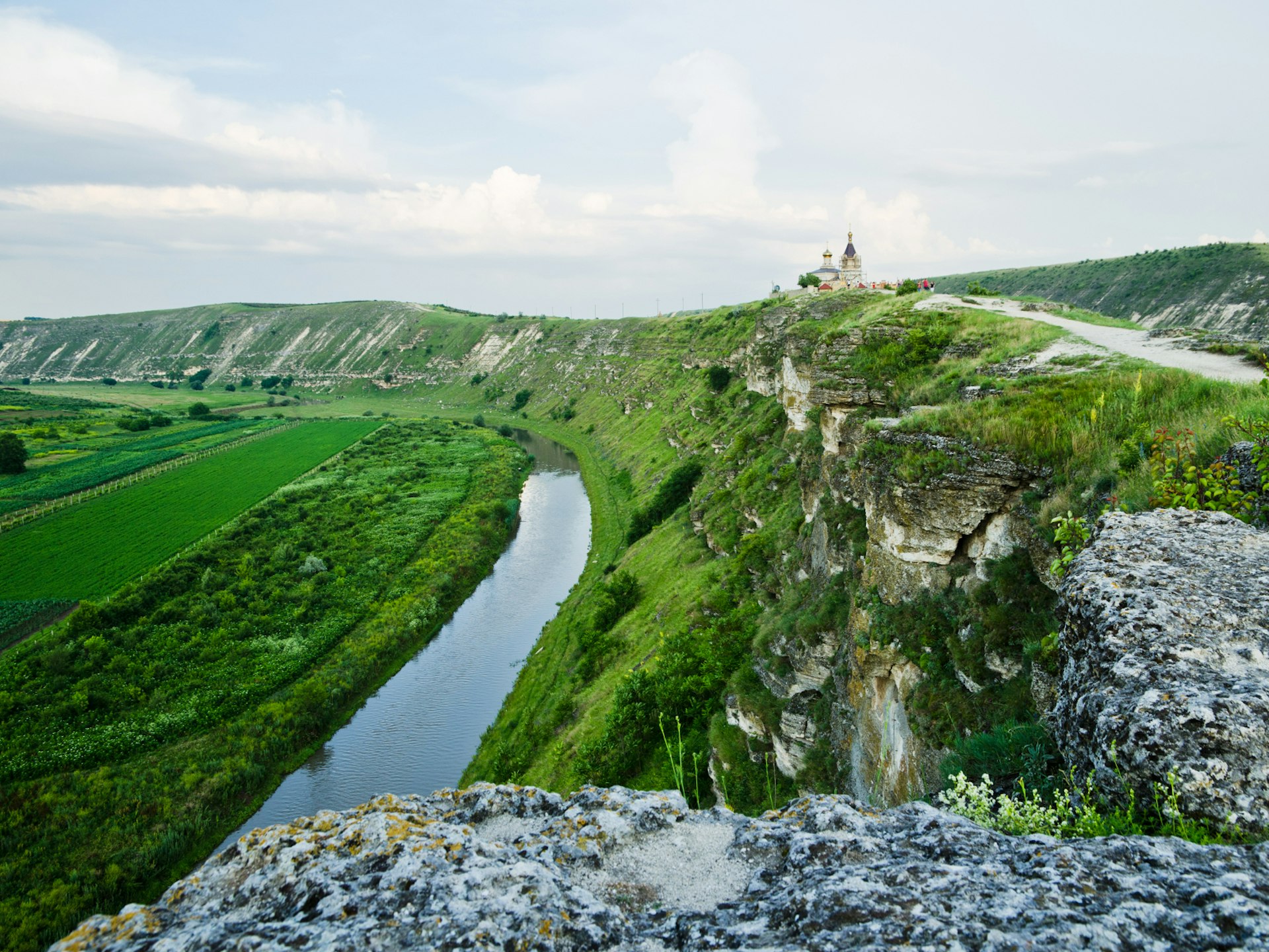 Orheiul Vechi monastery in Moldova