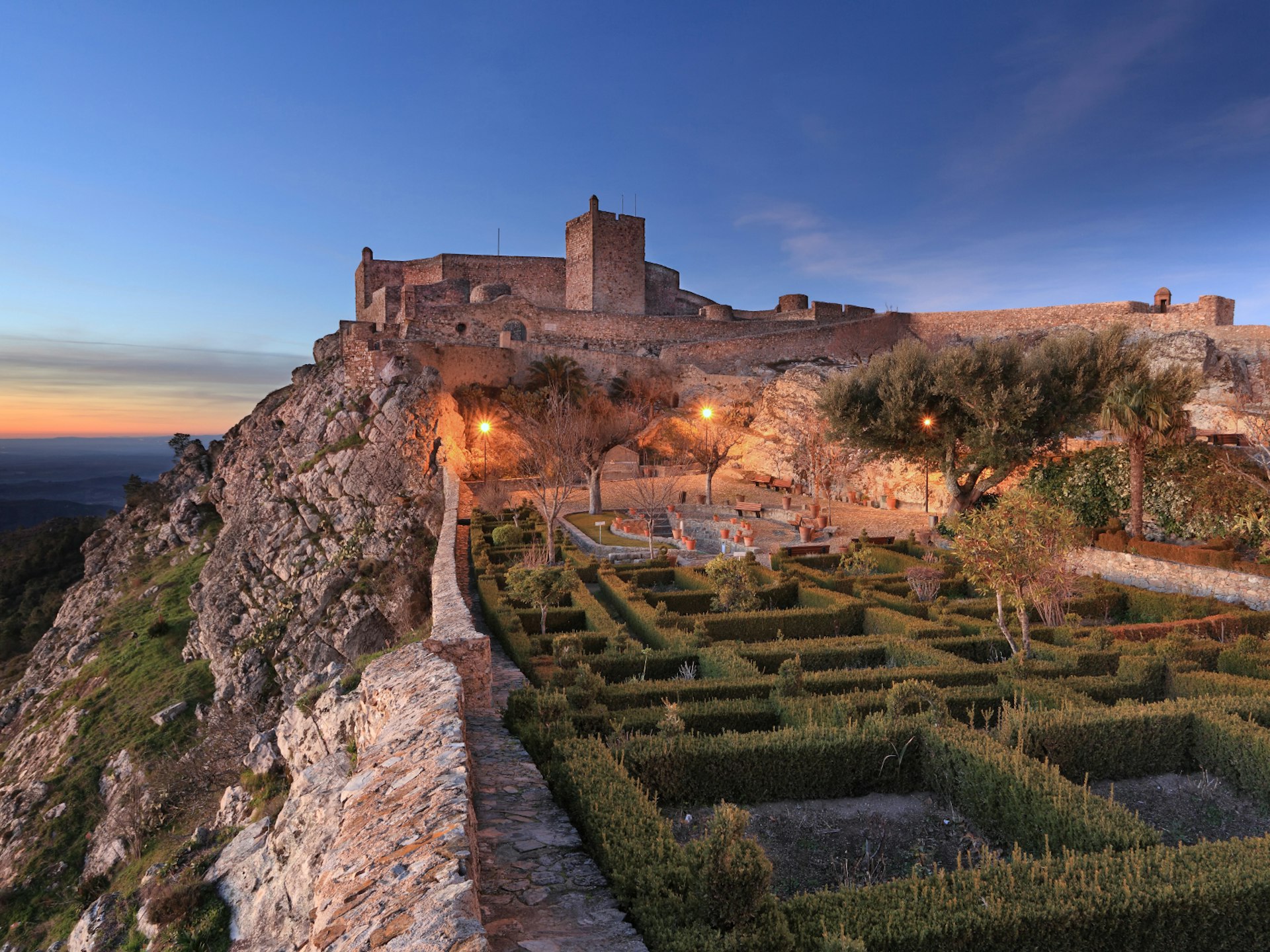 Marvao castle in Portugal's Alentejo region