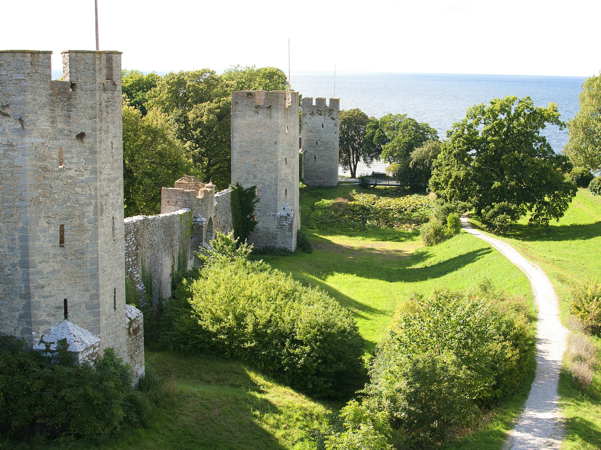 The medieval city of Visby