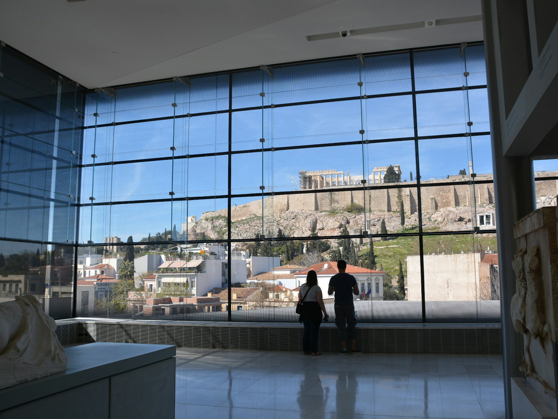 View of the Acropolis from the Acropolis Museum © Marissa Tejada / Lonely Planet