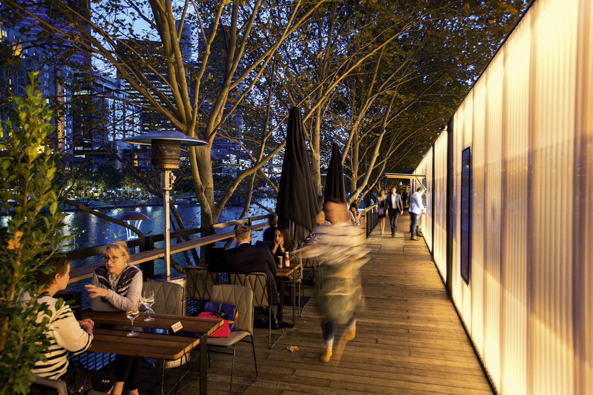Arbory Bar on the Yarra River