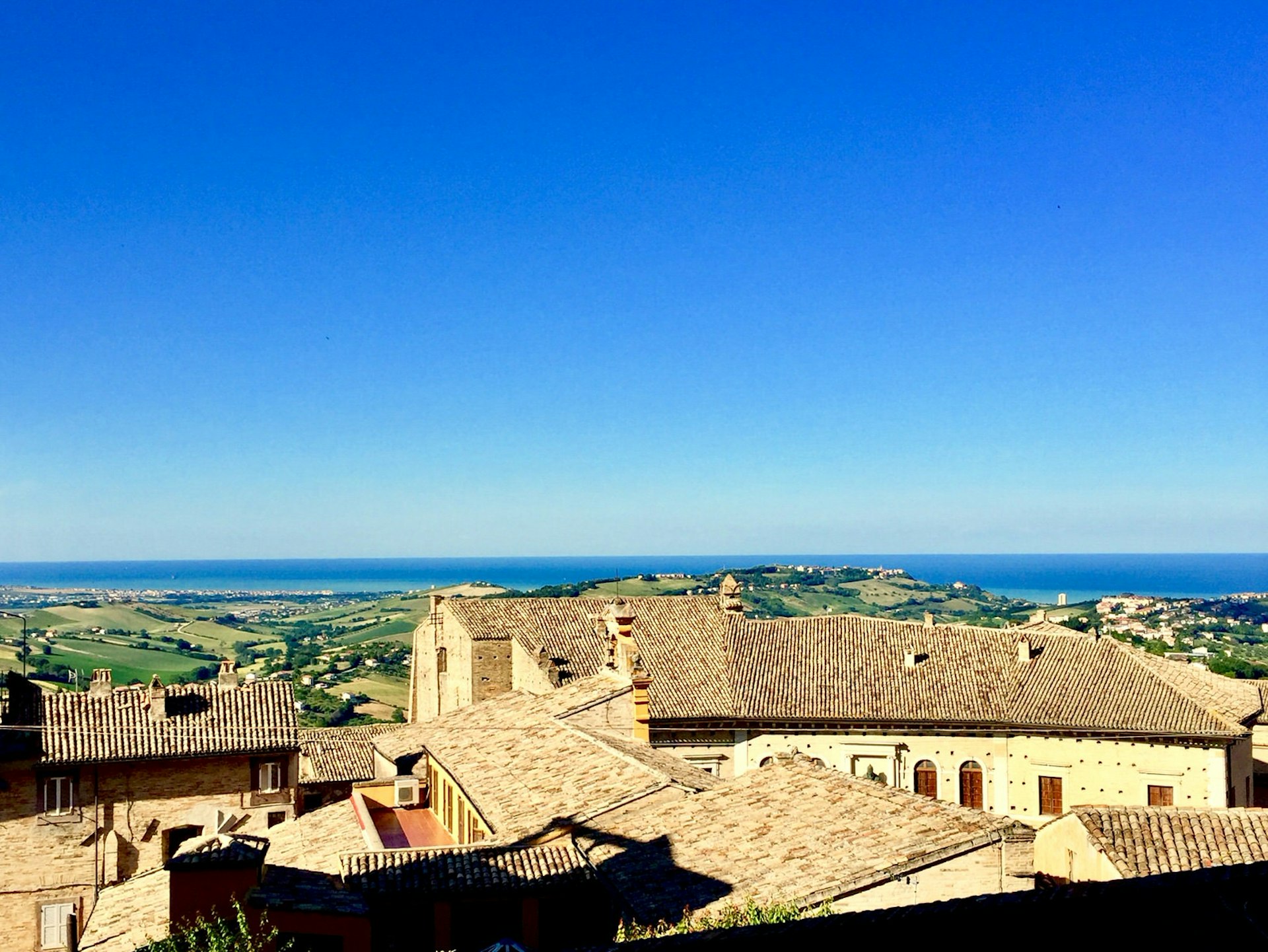 Panoramic views in Fermo
