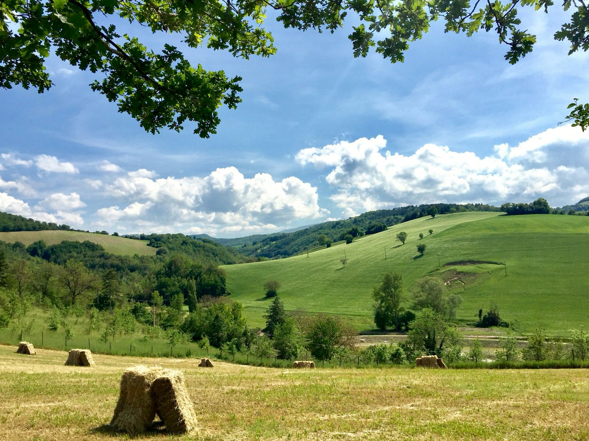 Countryside near Pievebovigliana