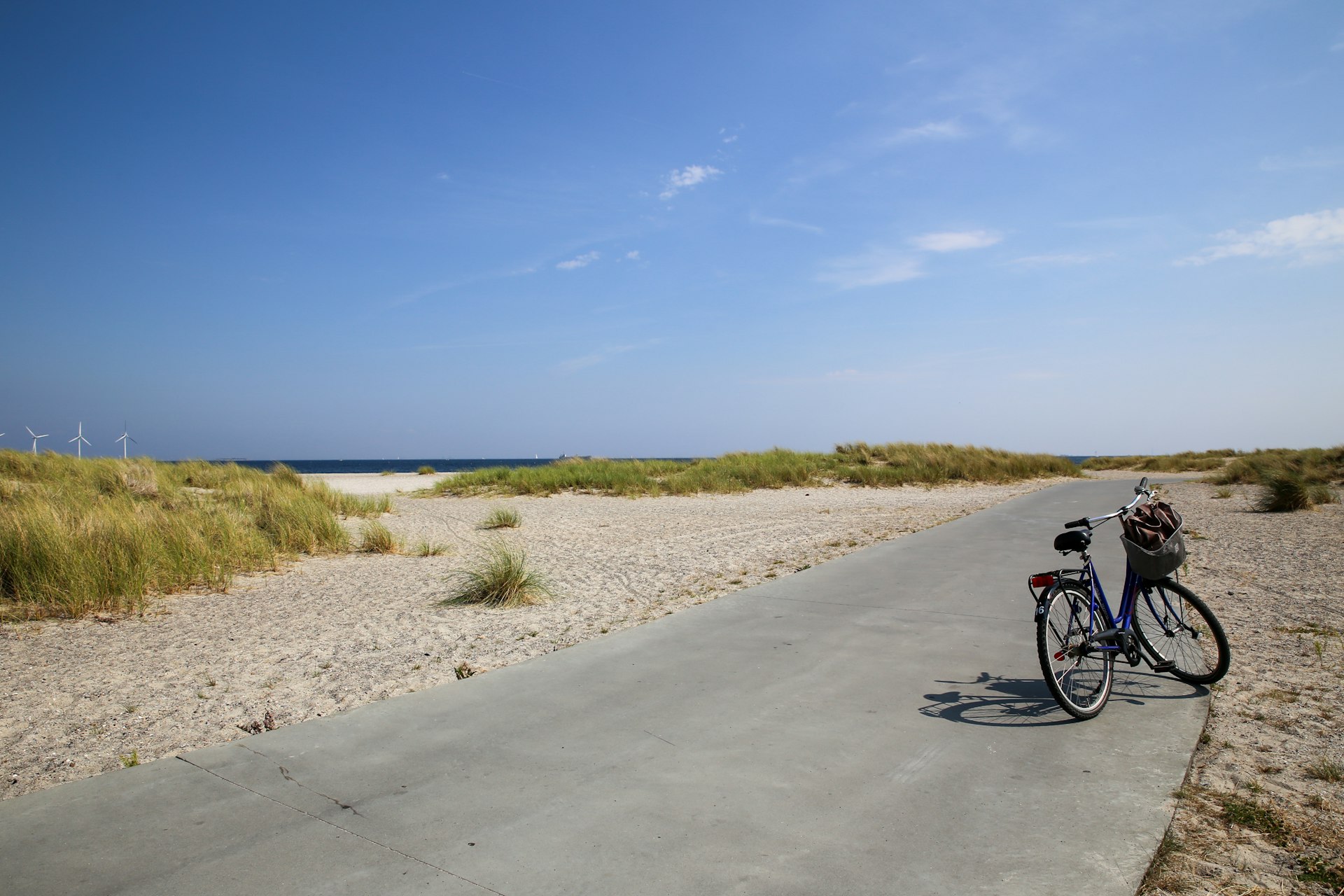 Amager Strand, a beach accessible by metro from Copenhagen's city centre