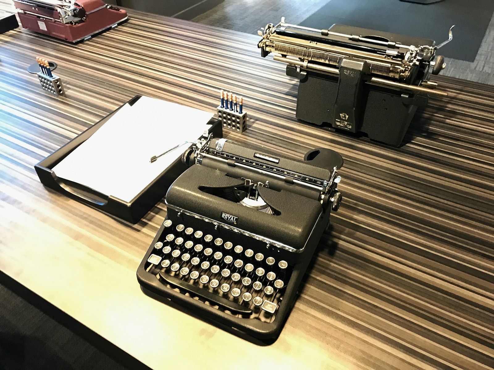vintage typewriter chicago american writers museum
