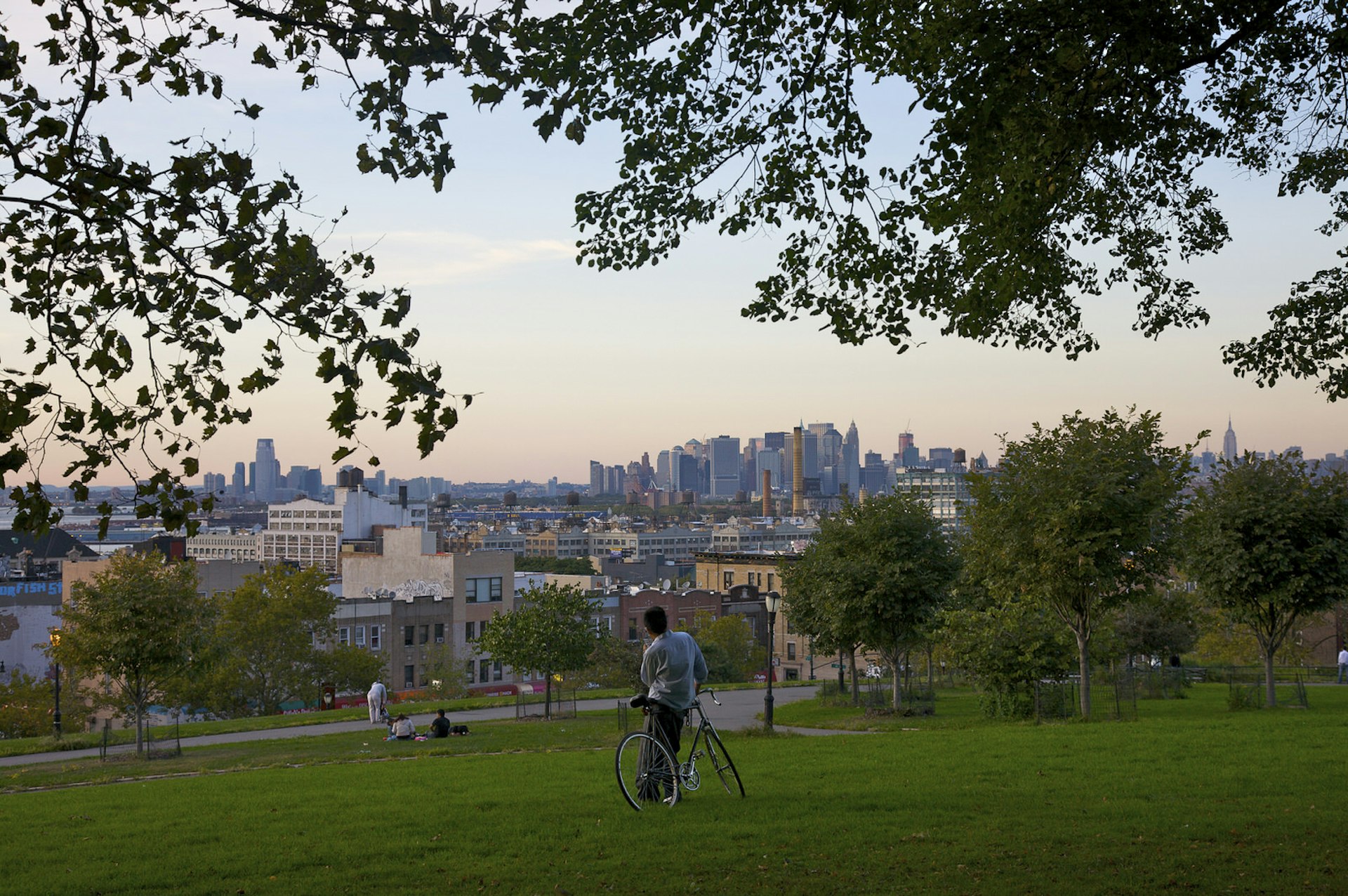 Sunset Park [pictured] offers spectacular views of the Manhattan skyline © Barry Winiker / Getty Images