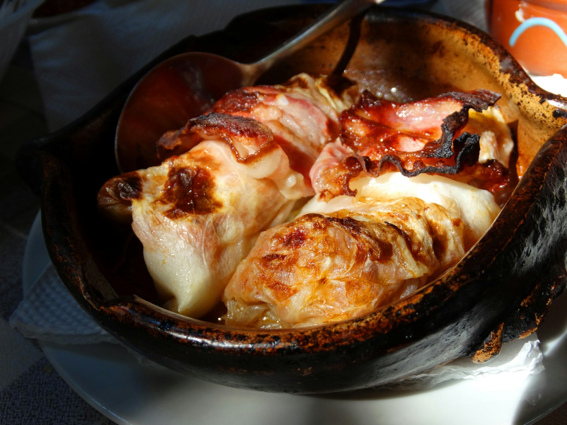 A traditional delicacy, ham hocks baked in cabbage at Čardak restaurant © Mladen Savkovic / Lonely Planet