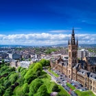 Glasgow stretches out behind Kelvingrove Park © CappaPhoto / Shutterstock