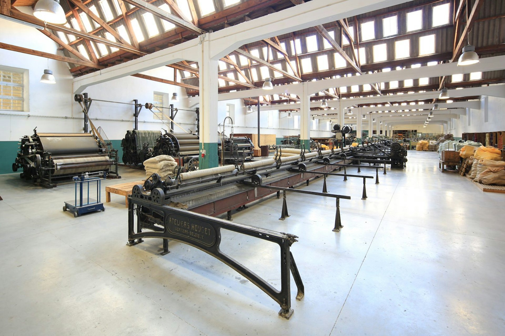 The interior of the Burel Factory