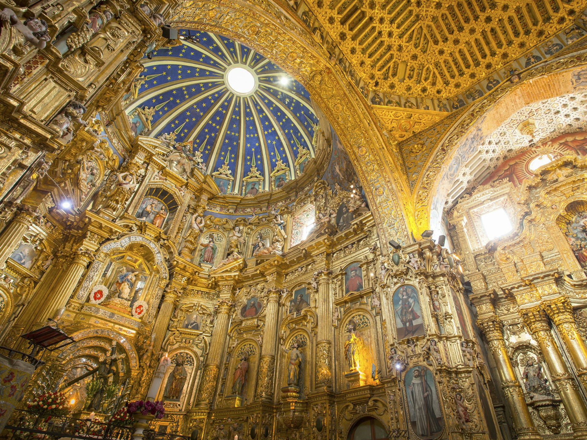 The church of San Francisco's gilded interior © Philip Lee Harvey / Lonely Planet