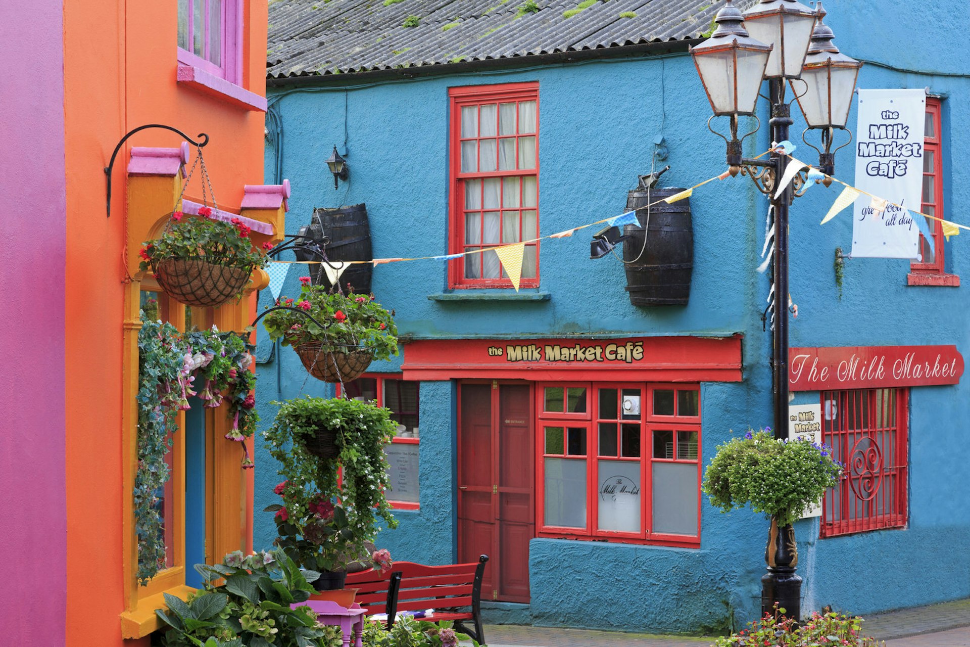A brightly coloured junction in Kinsale, Ireland © Richard Cummins / Getty Images