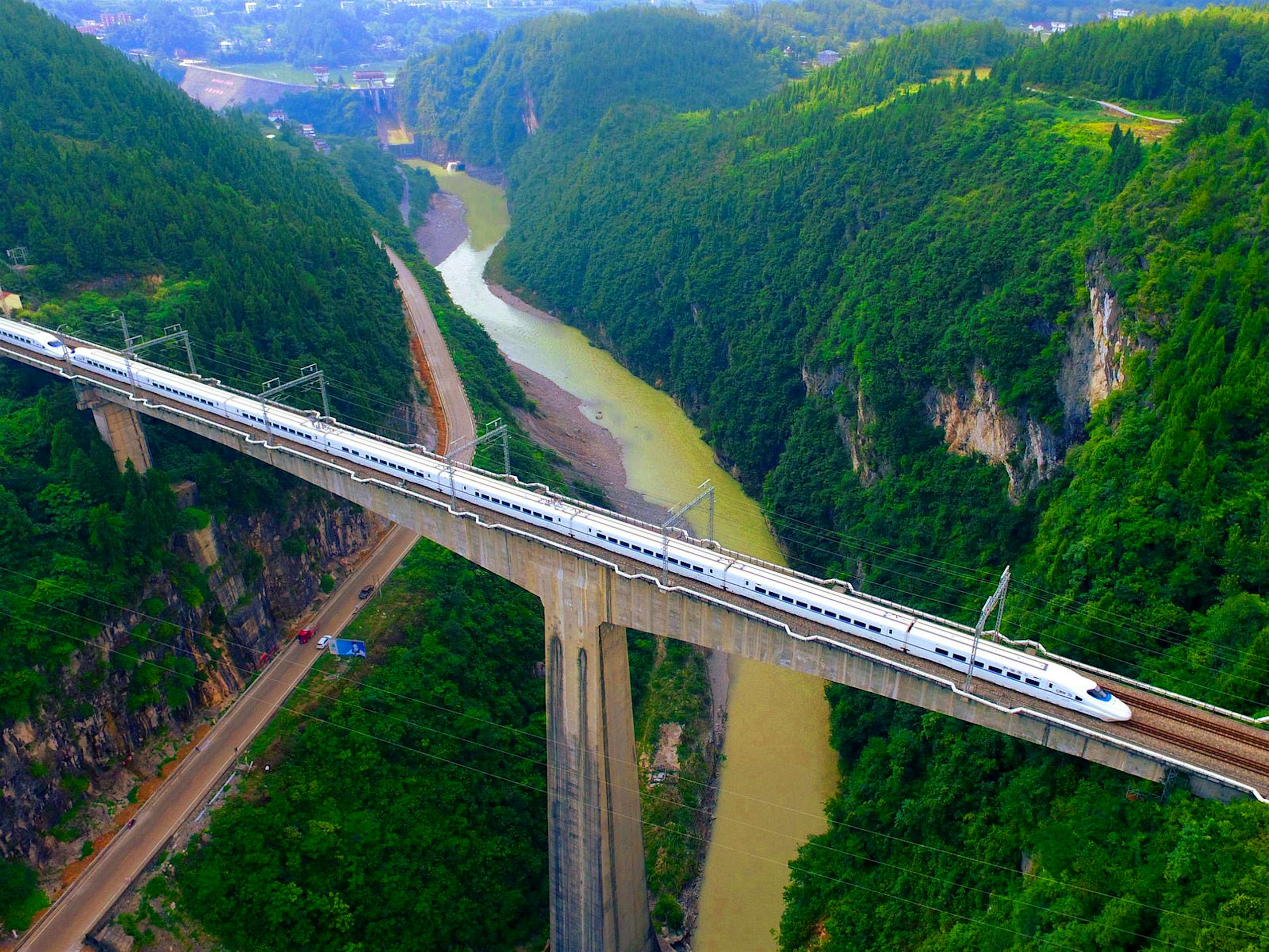 train trip across china