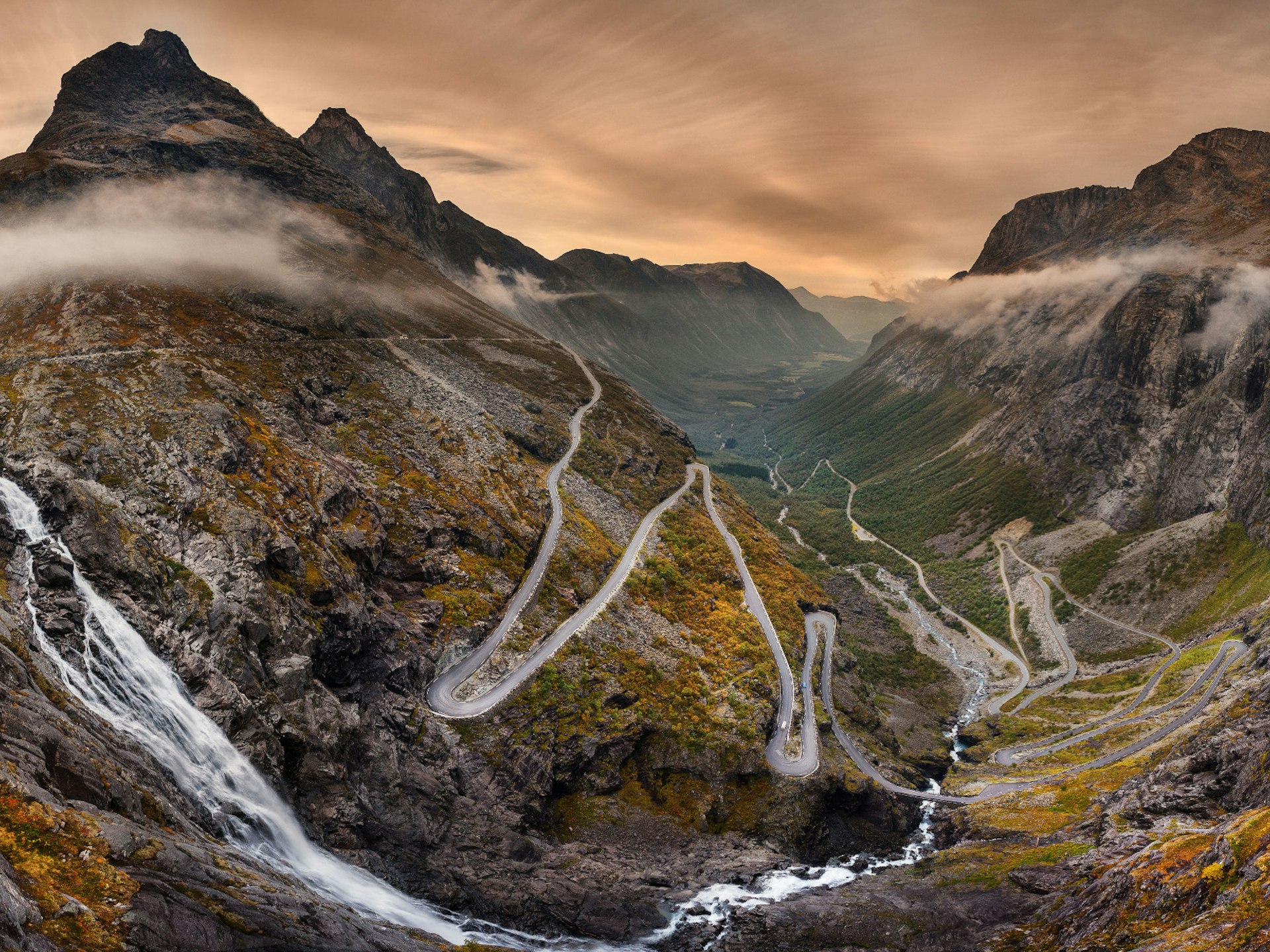 The Trollstigen mountain road, Norway © Natalia Eriksson / 500px