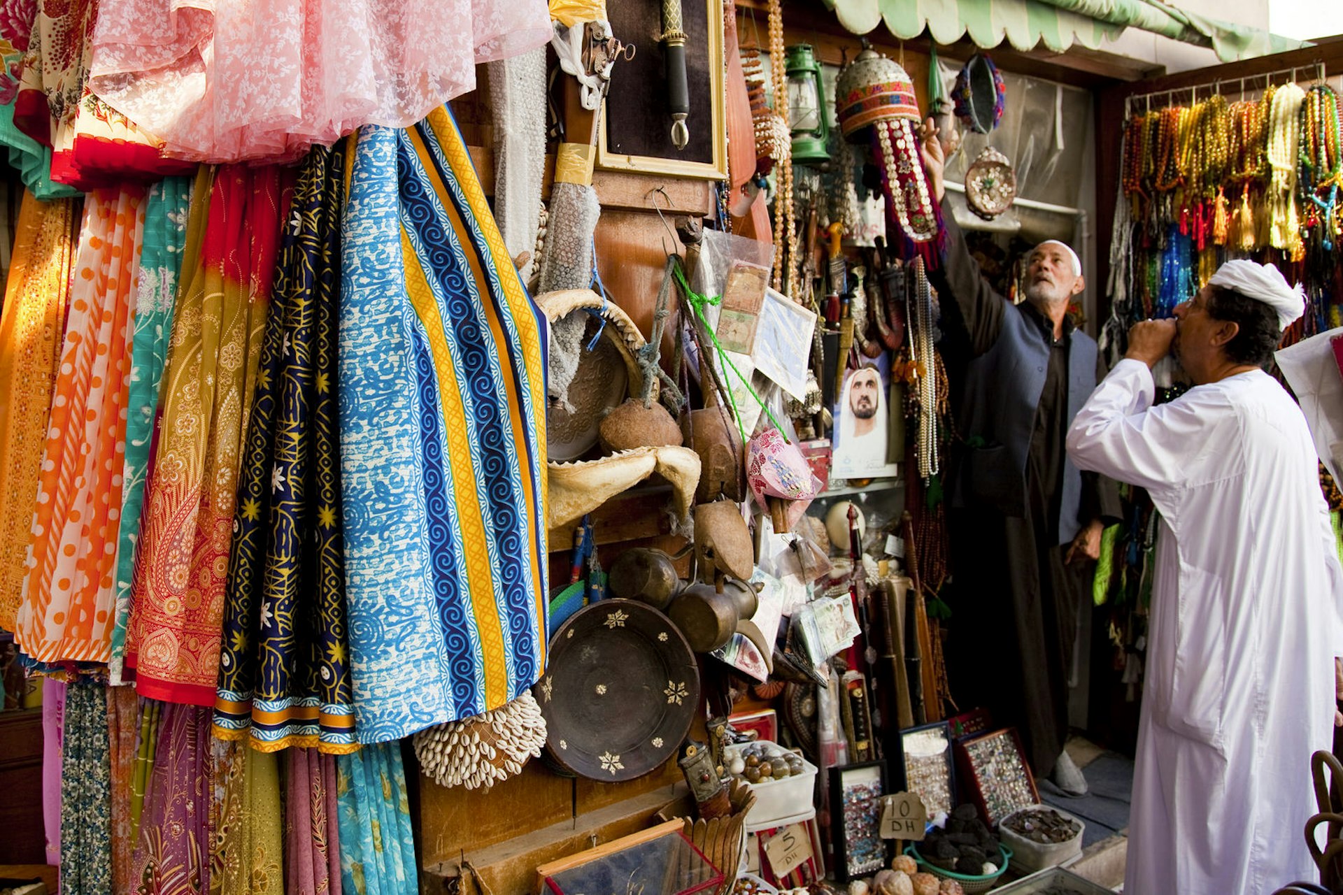 Shopping at Bur Dubai Souq, Dubai, United Arab Emirates