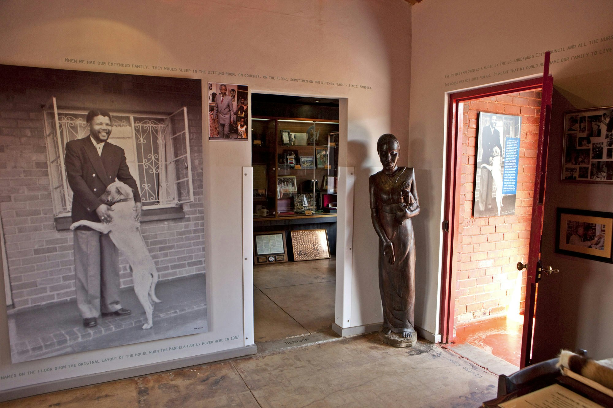 Features - Nelson Mandela's old House in Soweto, Johannesburg, South Africa