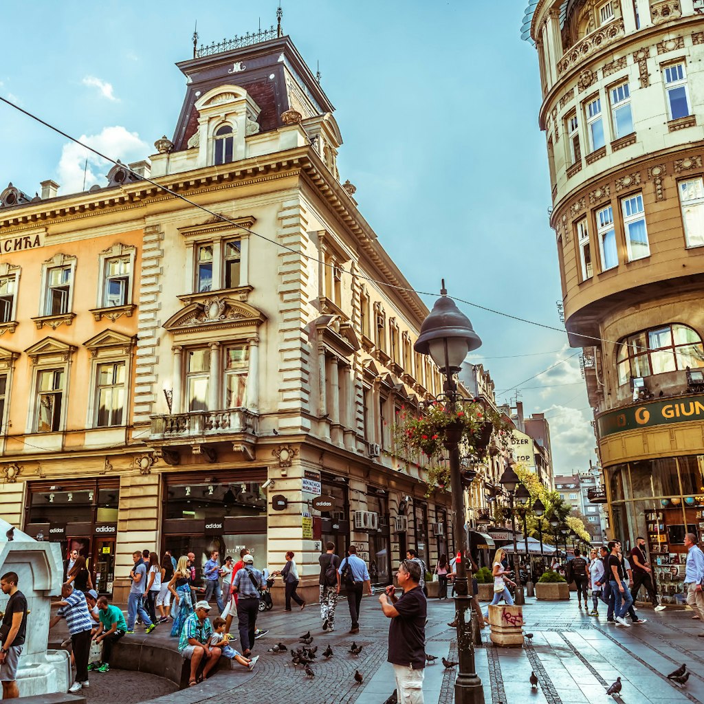 The pedestrian zone of Knez Mihailova is the heart of Belgrade's Old Town © Kirill Makarov / Shutterstock