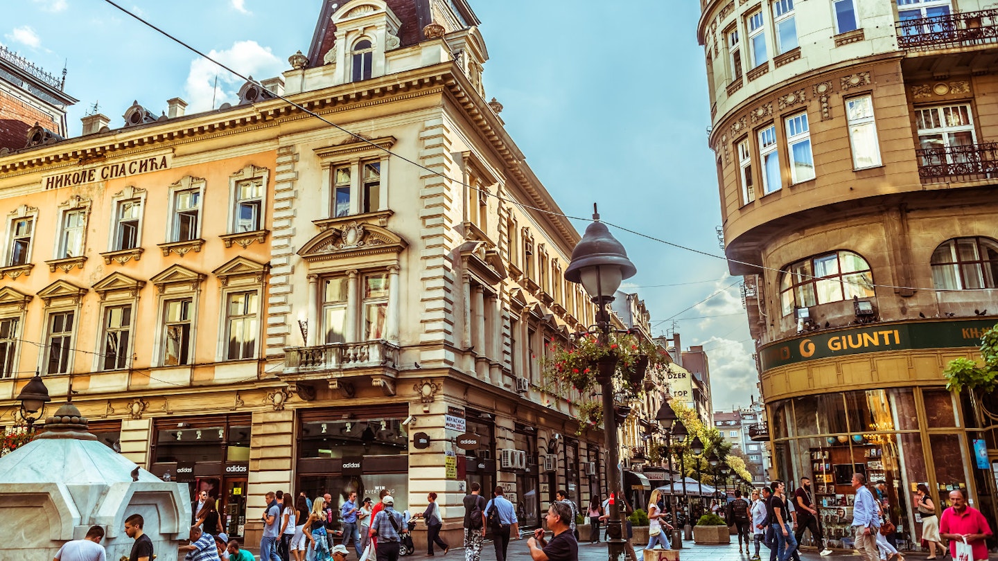 The pedestrian zone of Knez Mihailova is the heart of Belgrade's Old Town © Kirill Makarov / Shutterstock