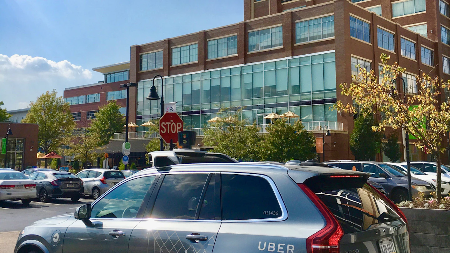 The self-driving cars zipping around Pittsburgh remind visitors that it