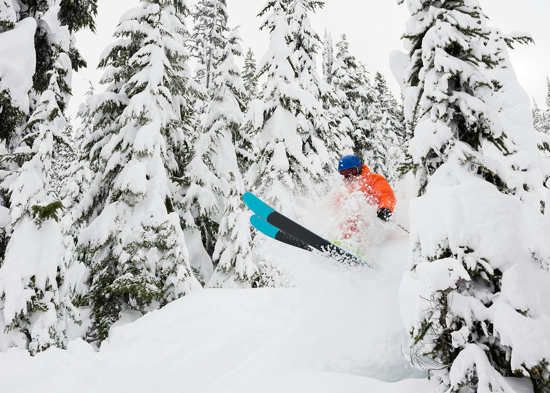 A skier in British Columbia, Canada © stockstudioX / Getty Images 