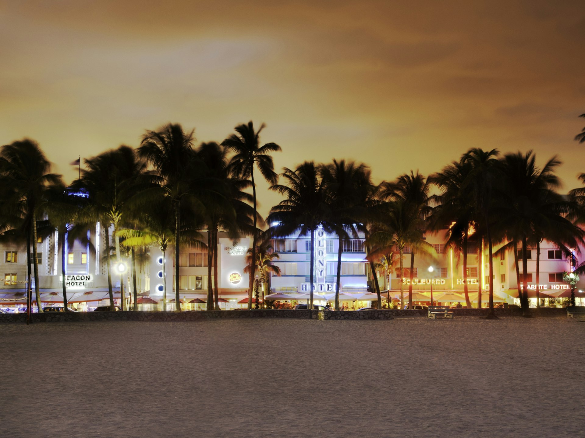 The Art Deco District of Miami's South Beach