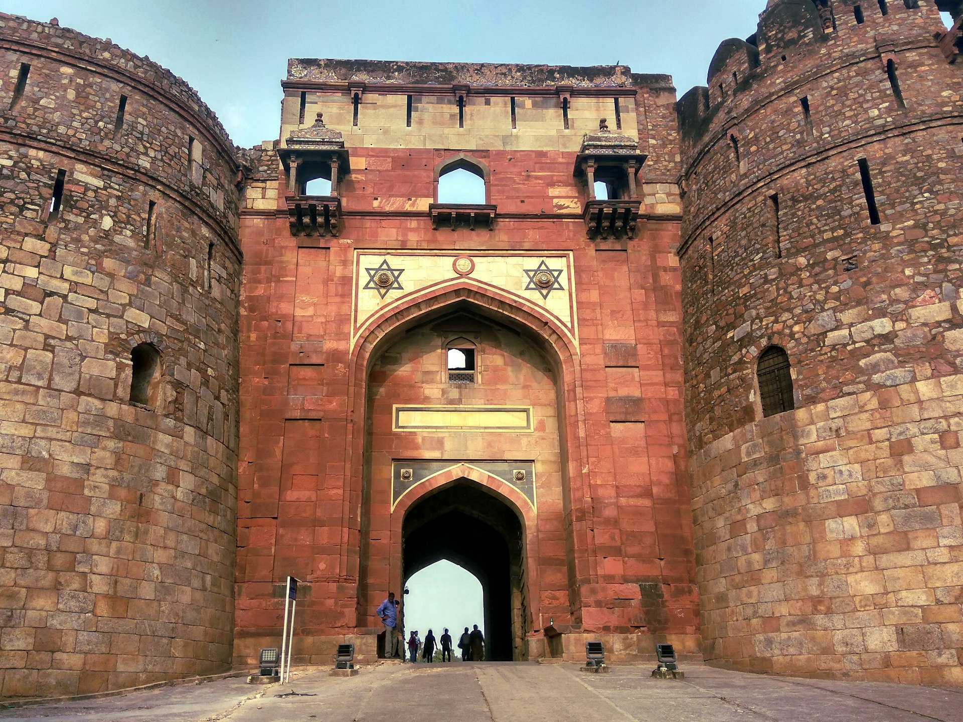 Purana Qila, the walled citadel of Sher Shah