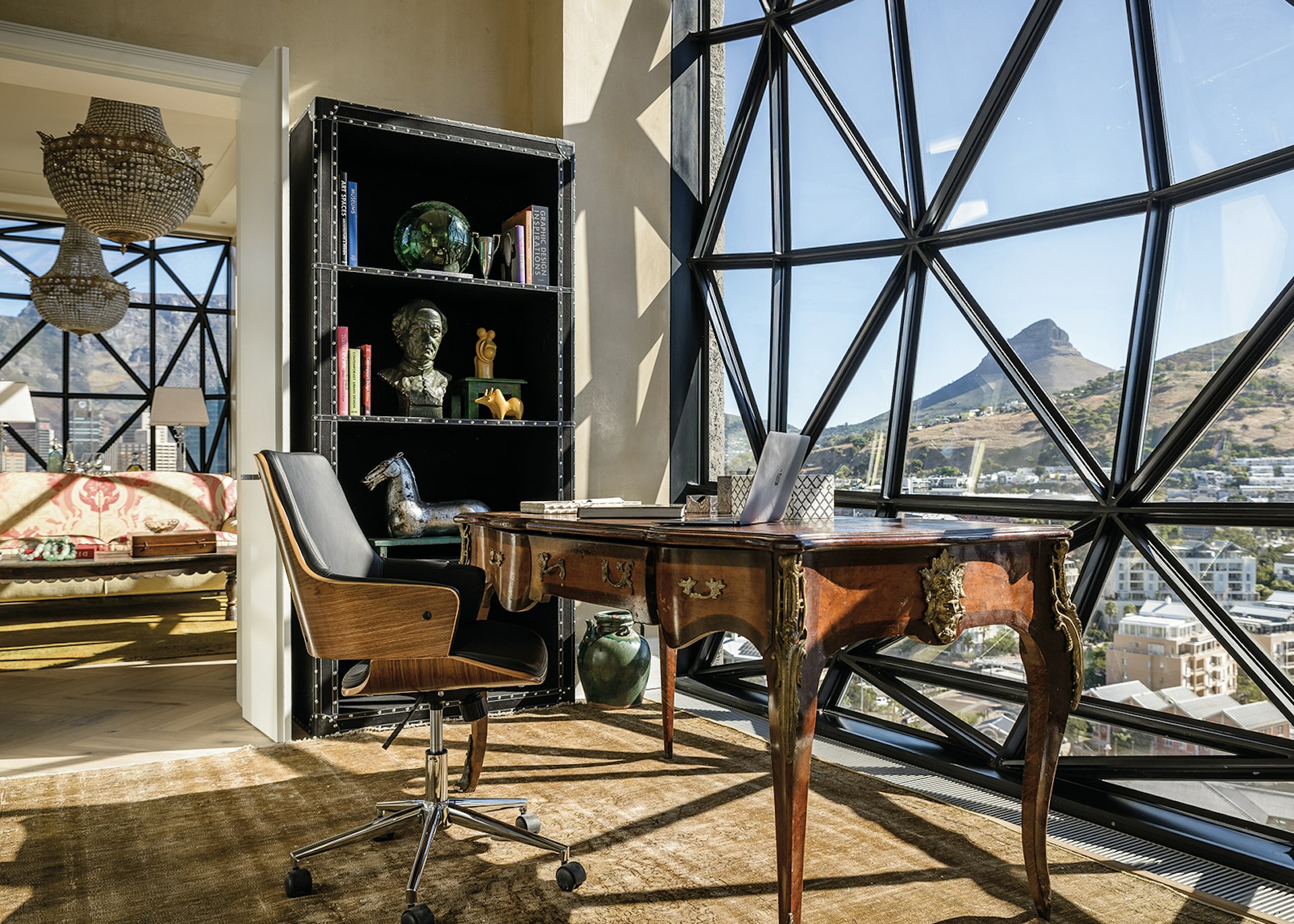 New places to stay - A view from the penthouse suite of the Silo Hotel © The Royal Portfolio