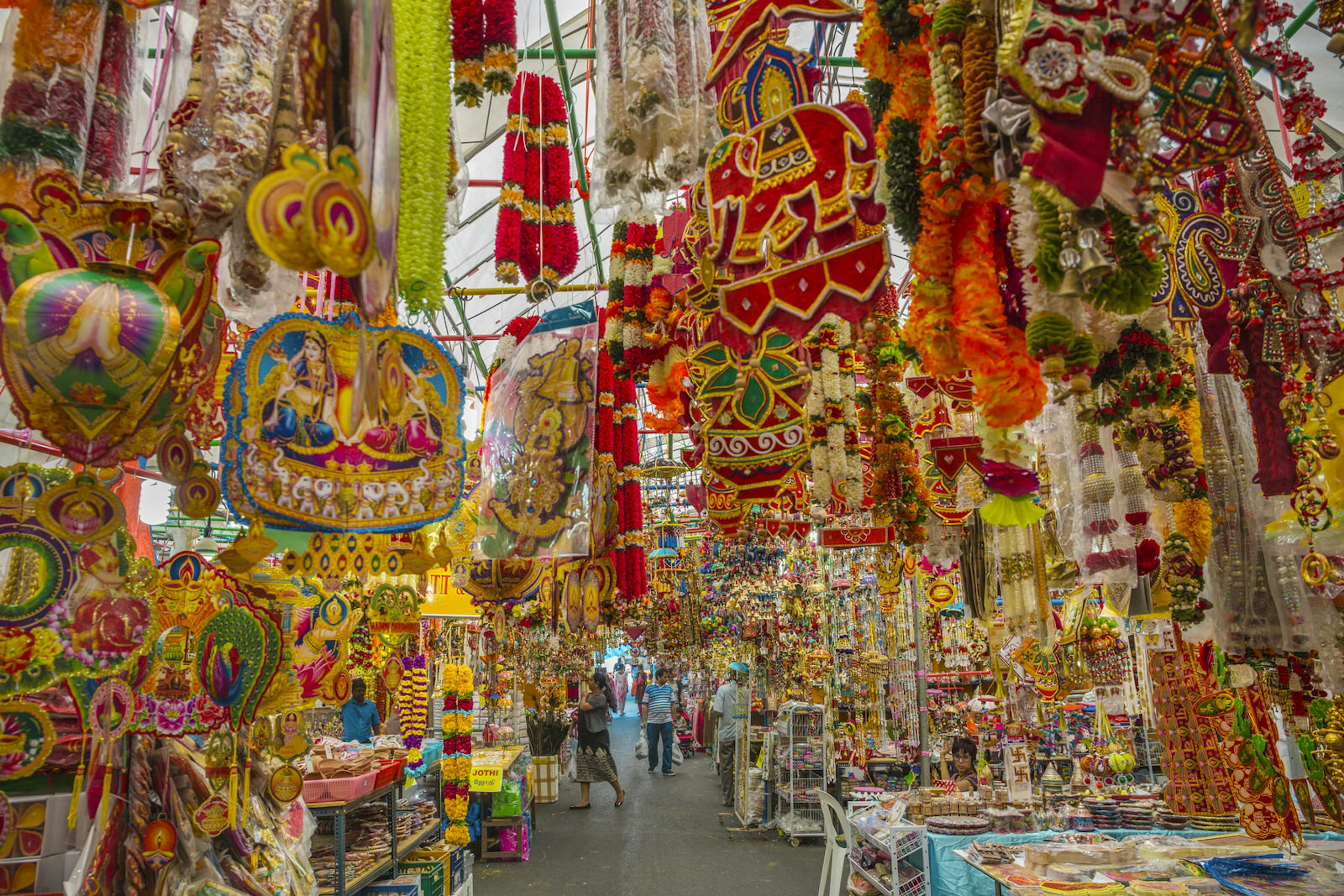 Little India is a great place to experience how locals live and shop in Singapore