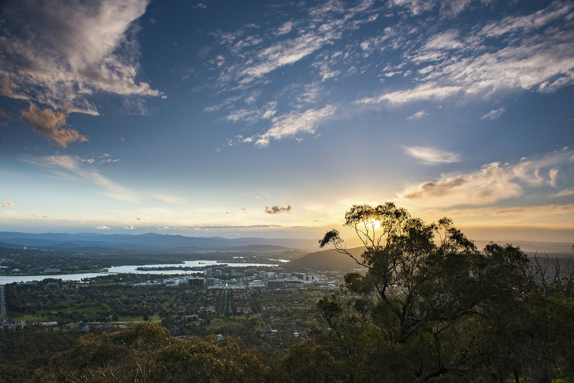 Features - View of Canberra Australia
