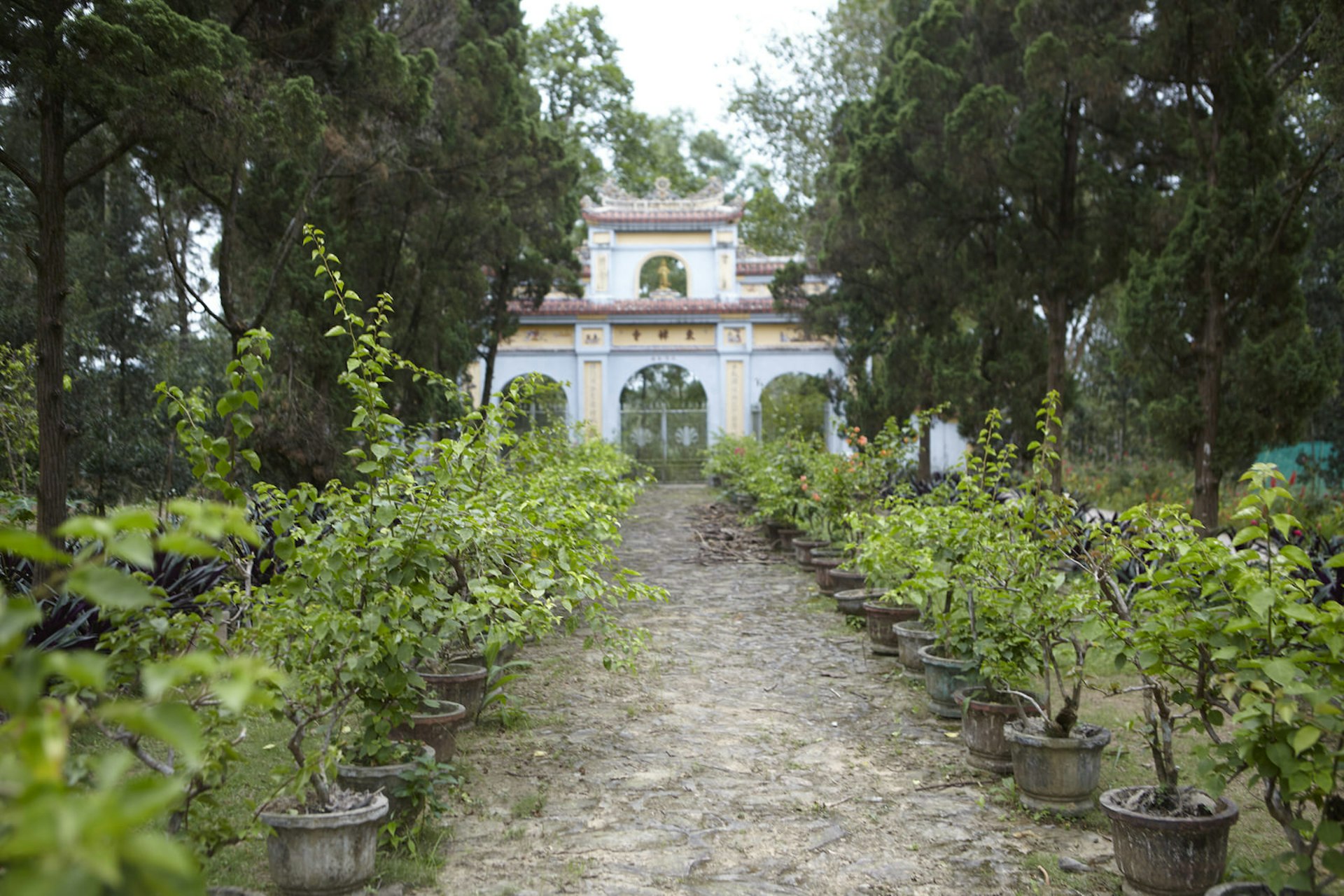 The calm gardens of Hue's 200-year-old Dong Thuyen Convent © Matt Munro / Lonely Planet