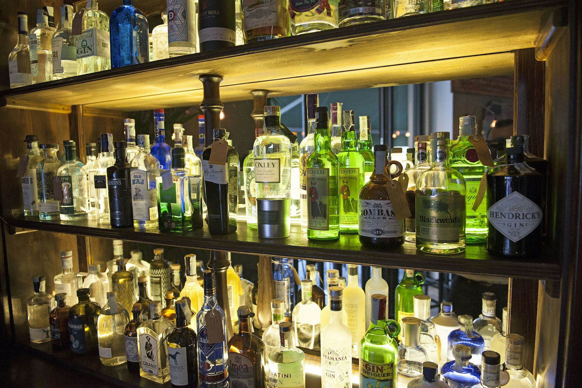 The Botanical Club has an impressive selection of gins