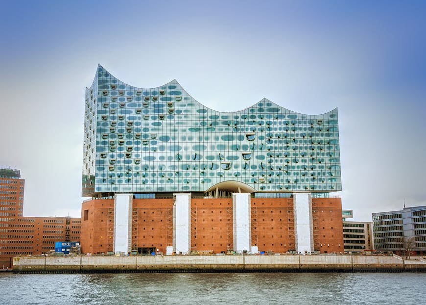 The Elbphilharmonie concert hall in Hamburg