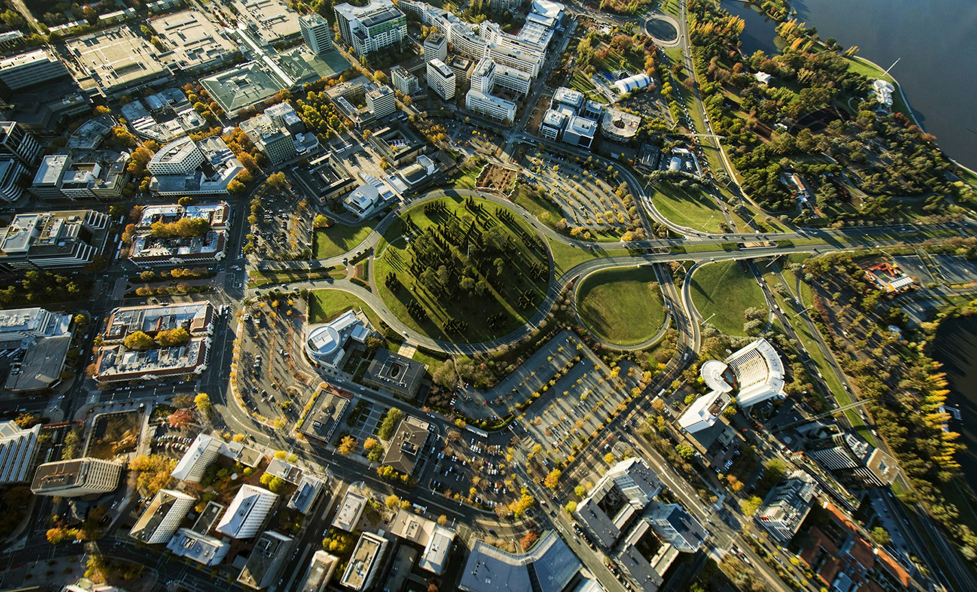 Features - 500px Photo ID: 107830729 - Aerial view of the center of Canberra - Australia. Civic