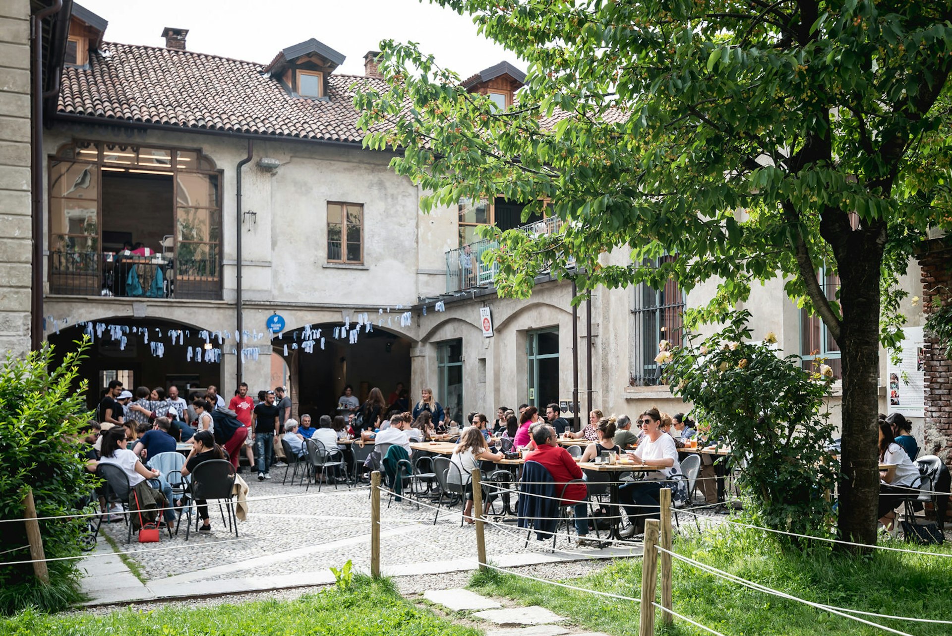 Un Posto a Milano is a bucolic oasis in the heart of the city