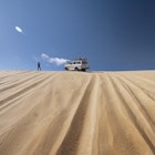 Features - Broken car in Sahara desert