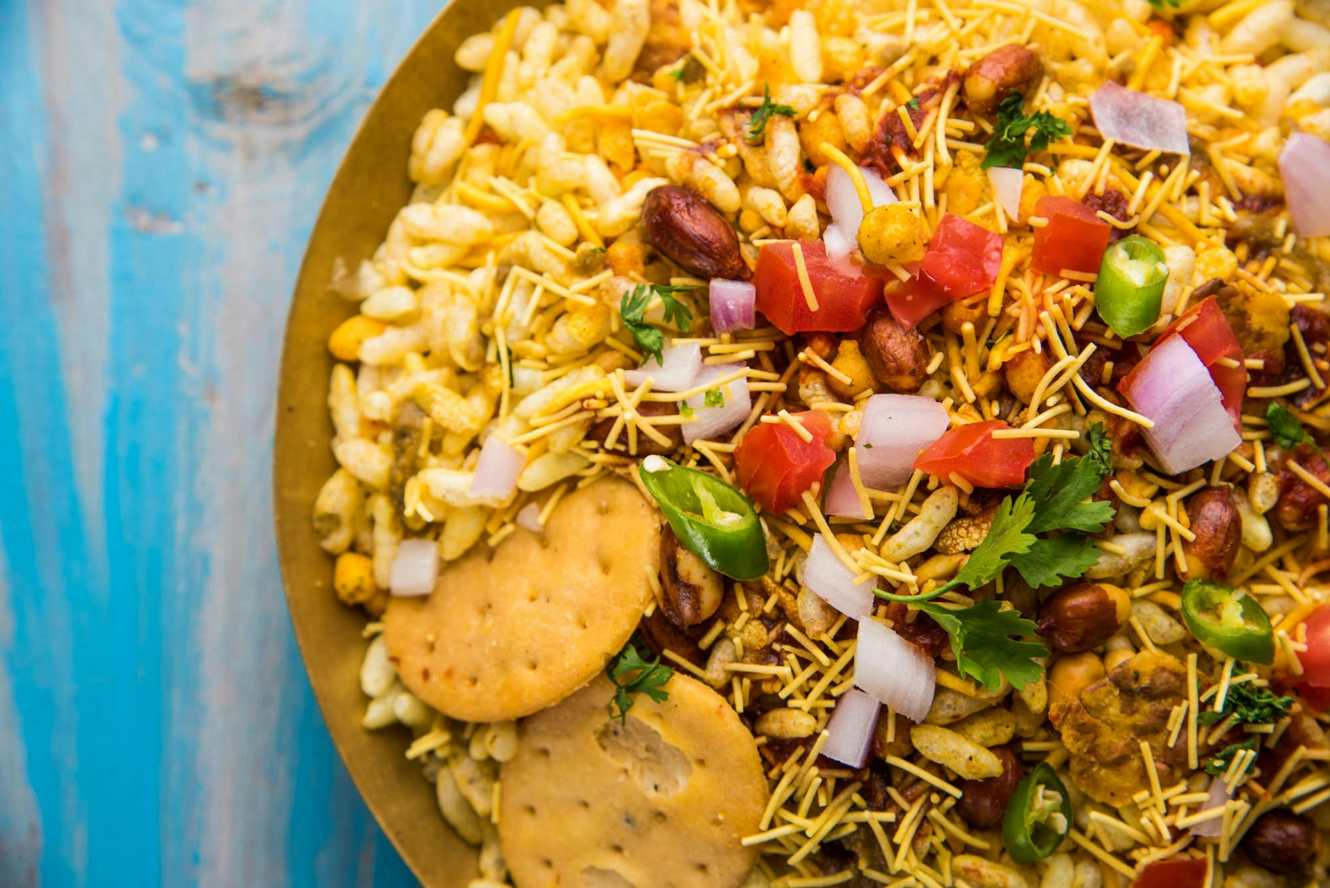 Mumbai's favourite street snack, bhel puri is now a big hit on the streets of Delhi