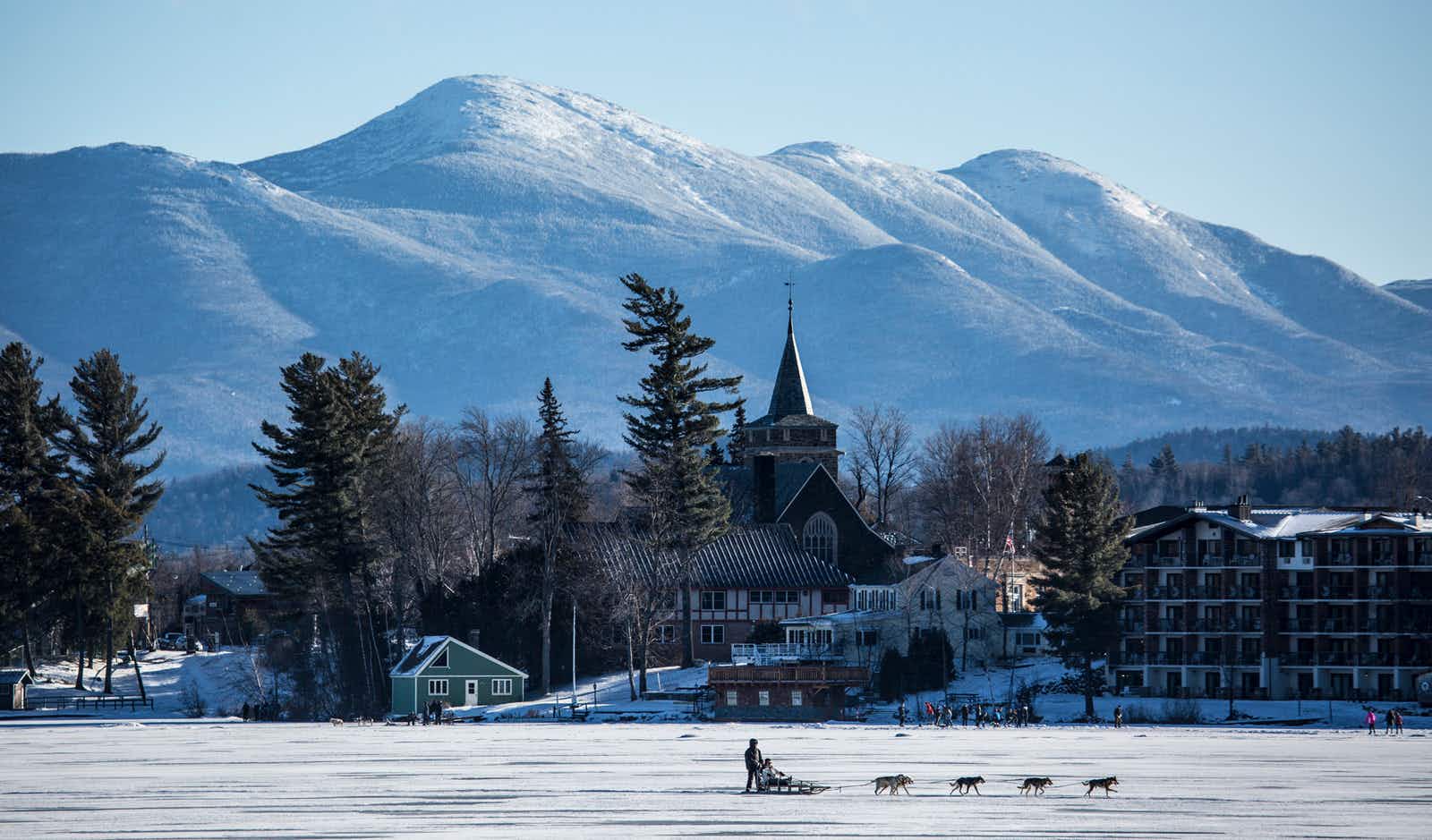 Dig into the chilly charms of Lake Placid in the winter