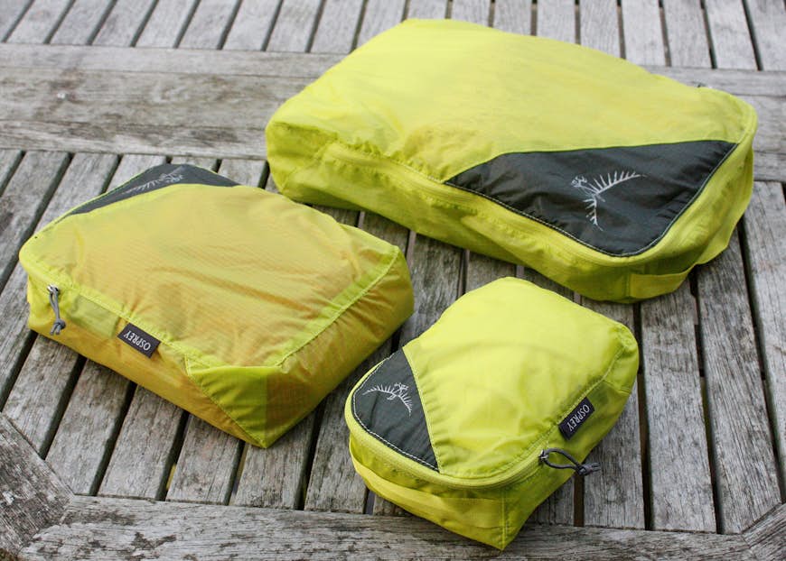 Osprey's Ultralight Packing Cubes © David Else / Lonely Planet