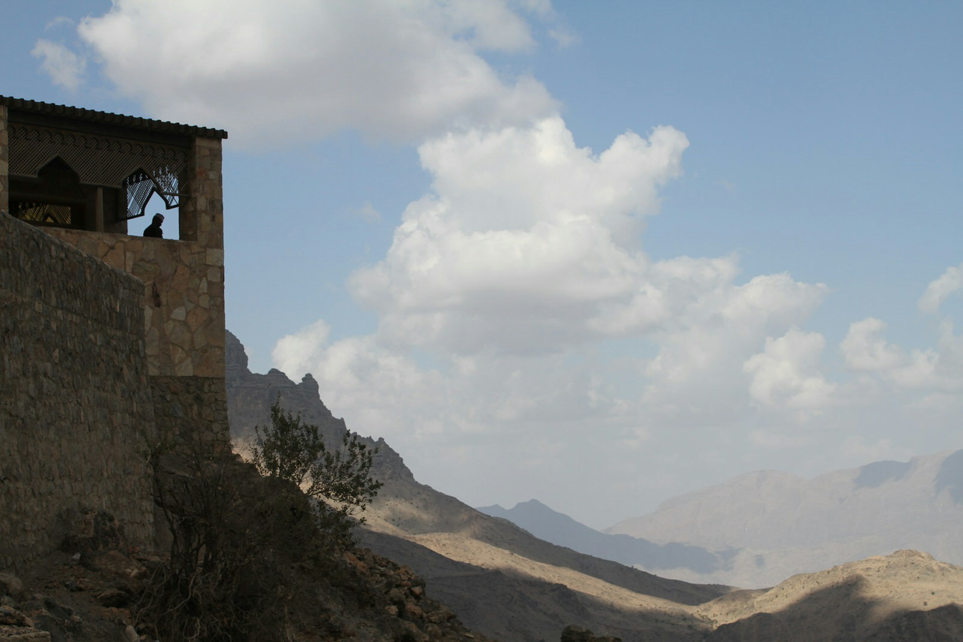 View of Wadi Mistal from Wakan village. Image by Jenny Walker / Lonely Planet
