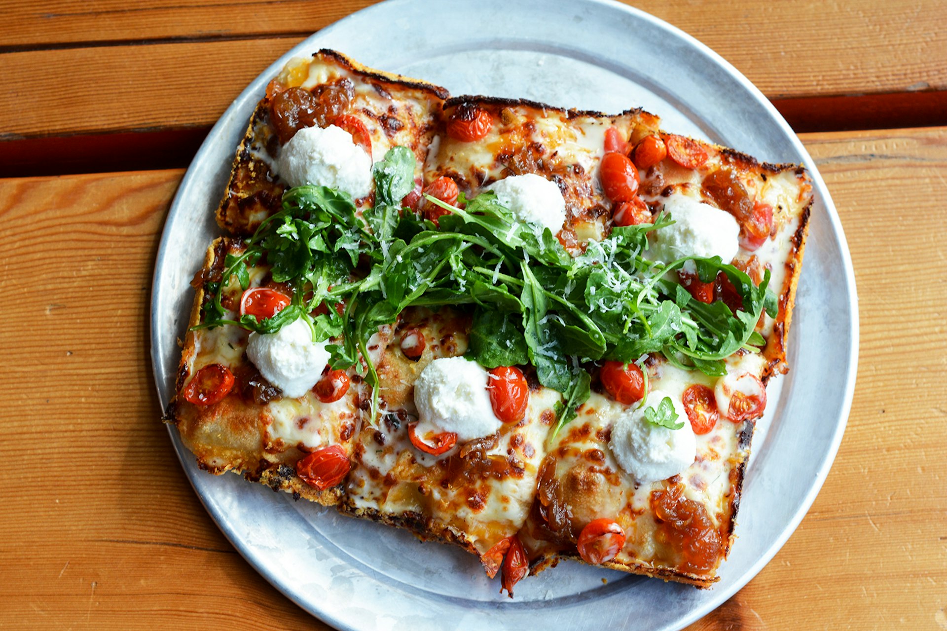 Chef Pete Tolman's Smallman Galley restaurant Iron Born features tasty Detroit-style pizza 