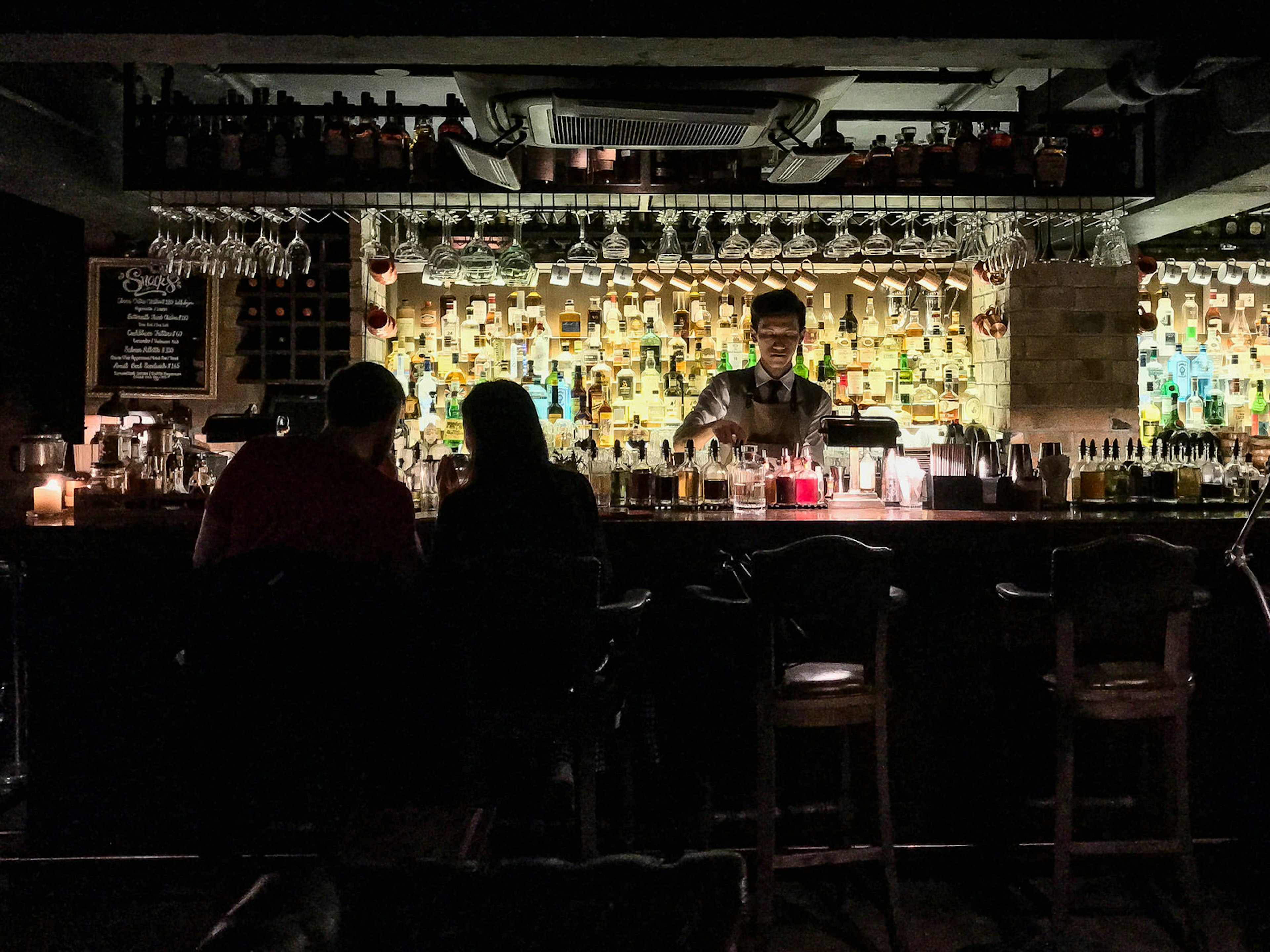 Hong Kong is full of secret drinking dens, like the dark, Victorian-esque bar at Stockton © Cathy Adams / Lonely Planet