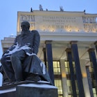The monument to the great Russian writer Fyodor Dostoevsky in Moscow © Lagutkin Alexey / Shutterstock
