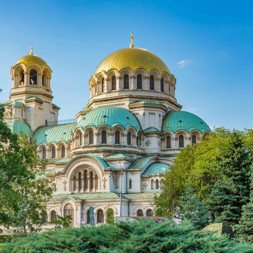 The golden domes of Sofia's Aleksander Nevski Cathedral © Takashi Images / Shutterstock