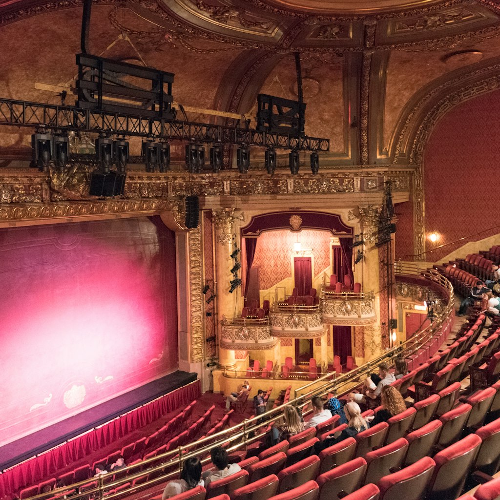 Restored interior of the magnificent Elgin Theater