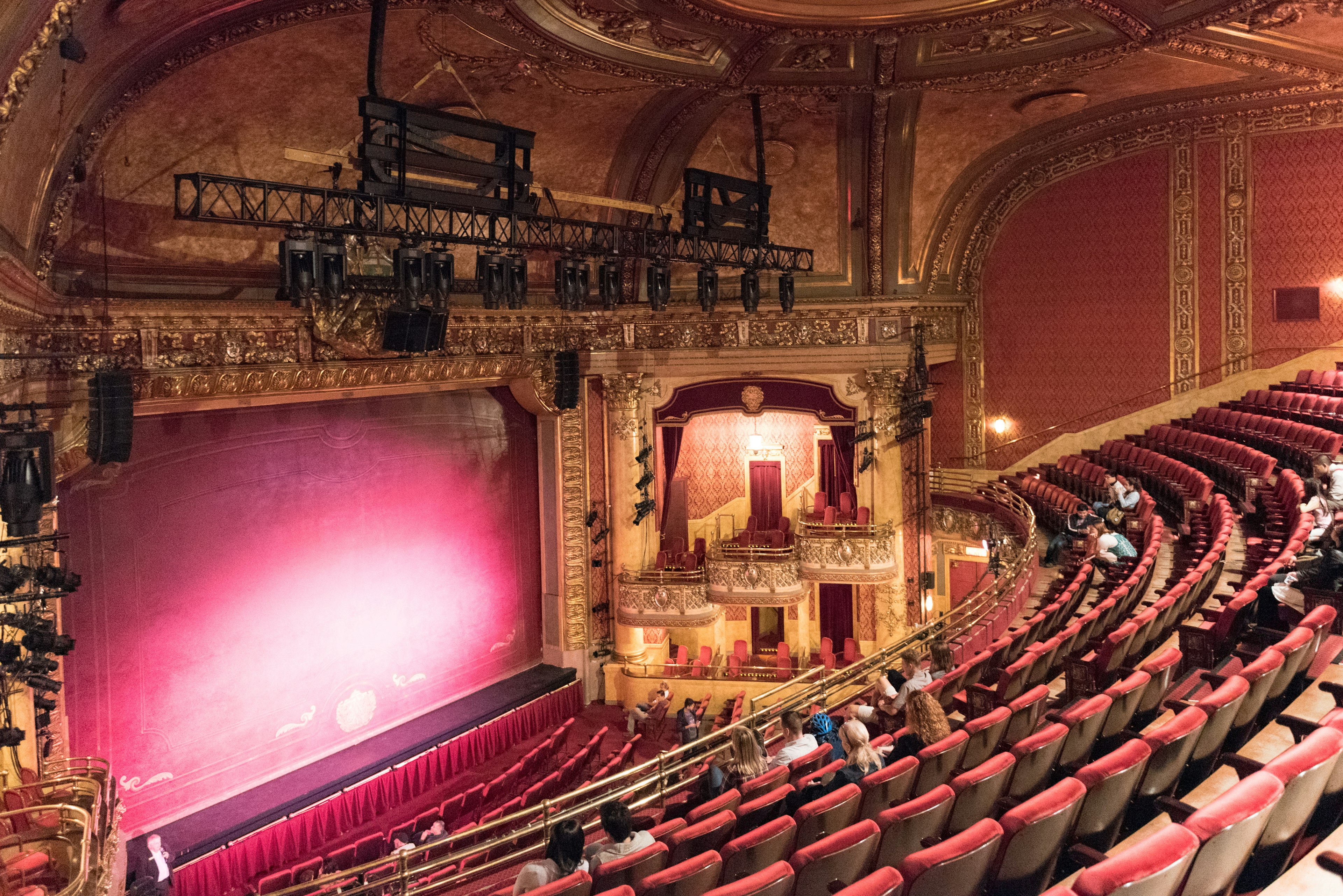Restored interior of the magnificent Elgin Theater