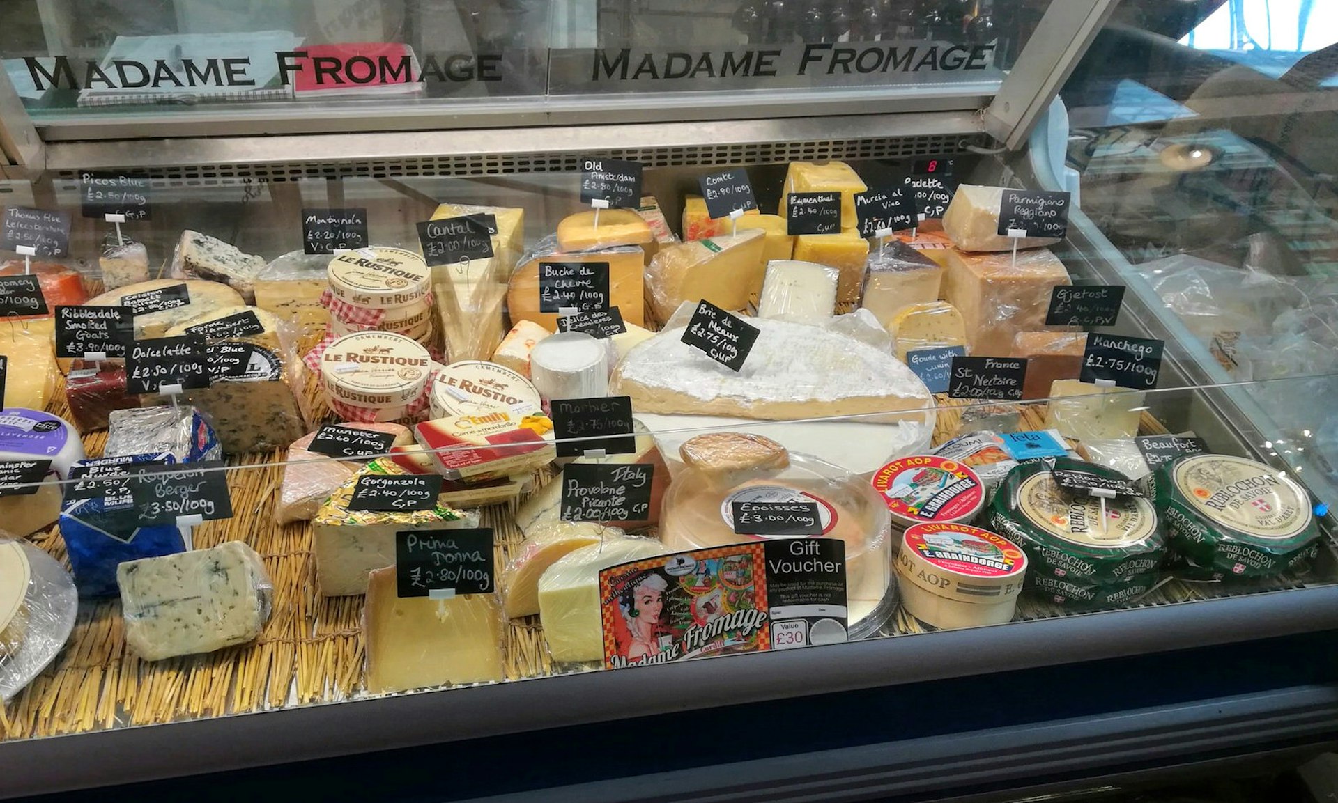 Madame Fromage in Cardiff Market