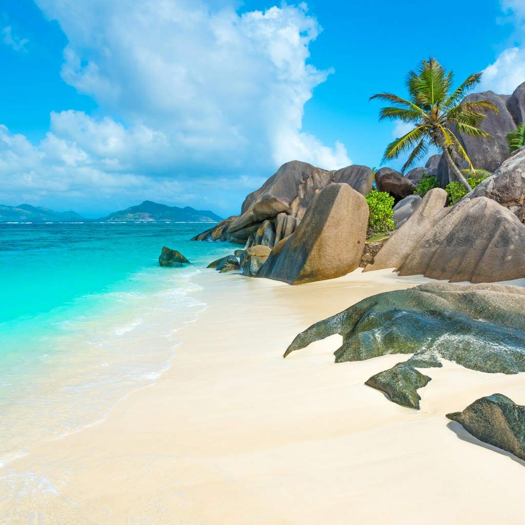 Features - "Anse Source d'Argent - beach on island in Seychelles"
