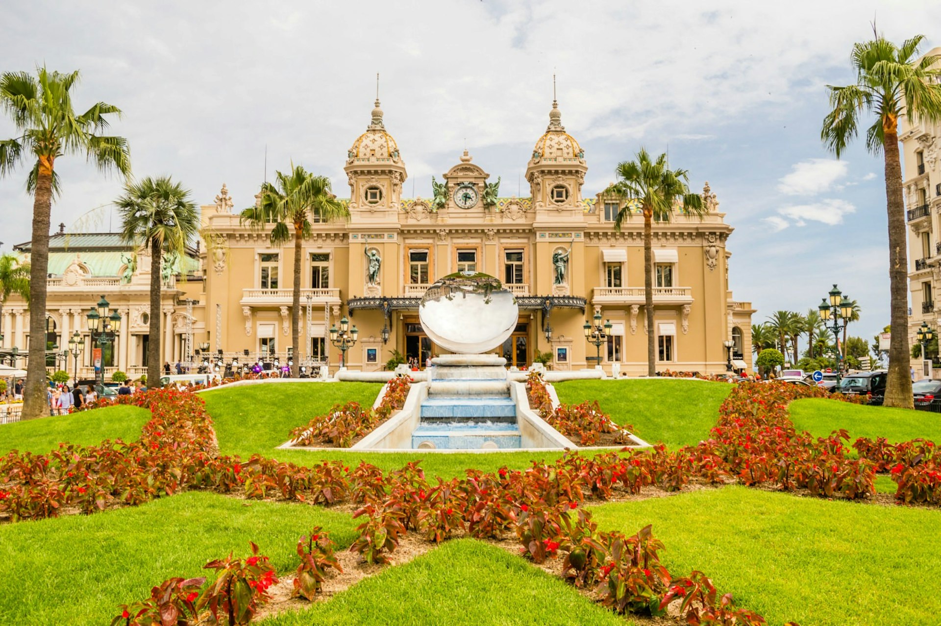 The Casino de Monte-Carlo seen from out the front